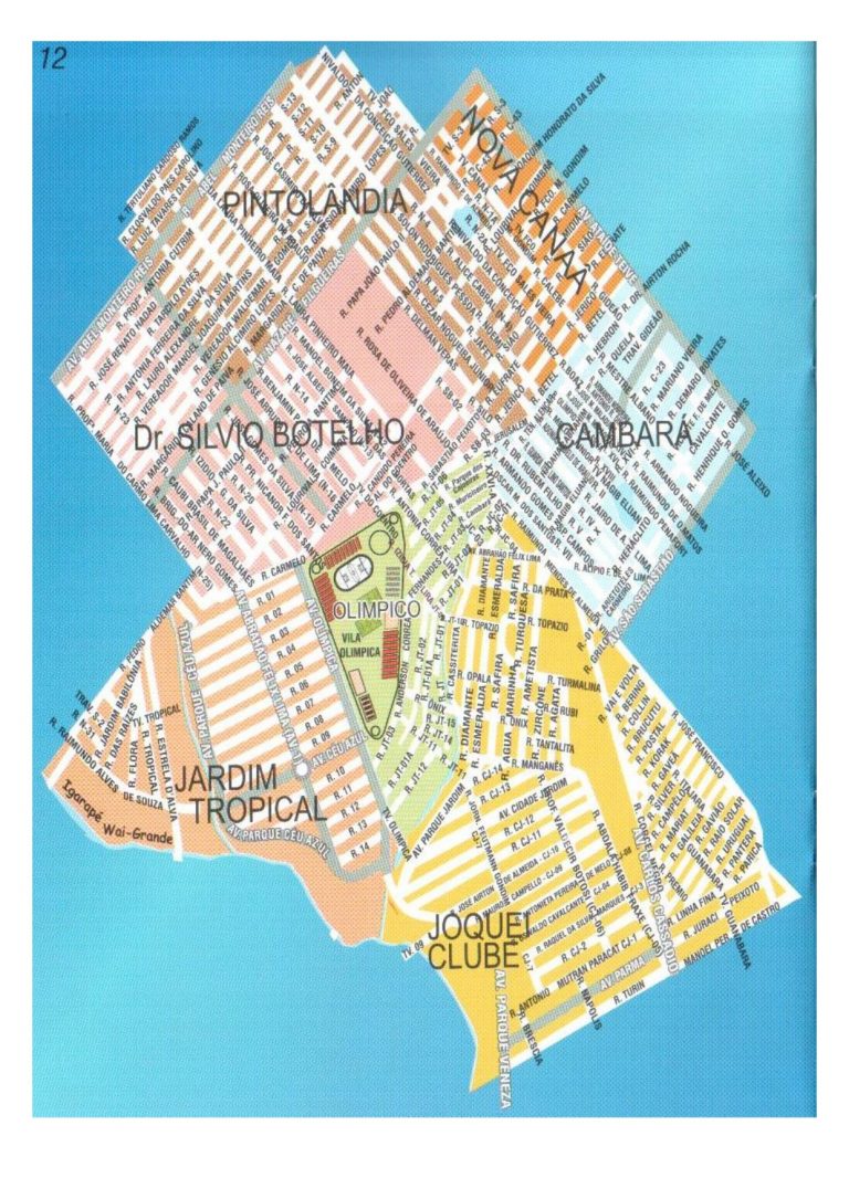 Mapa da Cidade | BOA VISTA RORAIMA